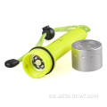 Linterias de antorcha de batería seca IP68 Luz de buceo impermeable IP68